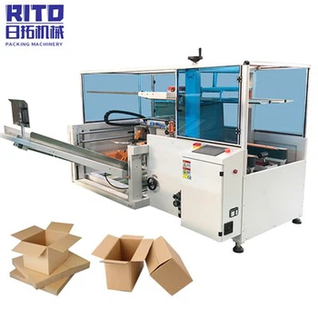 Il formatore di scatole completamente automatico si adatta a cartoni di varie dimensioni con un funzionamento flessibile